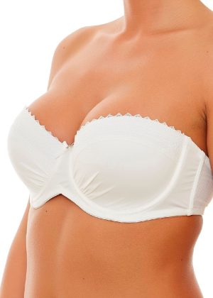 Alternative view of Bruna Dames Lingerie Voorgevormde Strapless beugel BH-(E10-540)