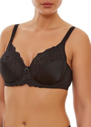 Vivian Dames Lingerie Niet-voorgevormde Minimizer met beugel BH (12-741) - Image 6