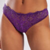 Purple-Daisy Colors Dames Lingerie Full Kant Brazillian-Hipster