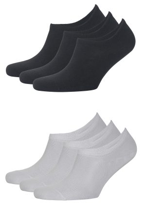 Purple-Daisy Invisible Sneakersokken | Multipack Unisex | 6 Paar (pd2001) - Image 5