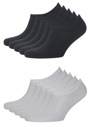 Purple-Daisy Invisible sneakersokken | Multipack | Unisex | 10 Paar (pd2001) - Image 5