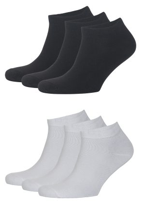 Purple-Daisy Sneakersokken | Multipack | Unisex | 6 Paar (pd2003) - Image 5