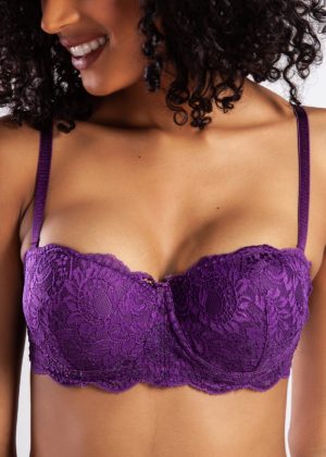 Purple-Daisy COLORS Dames Lingerie Voorgevormde Push-up Strapless beugel BH (121-006-1) - Image 5
