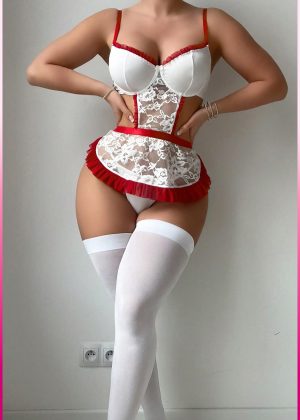 Purple-Daisy Sexy Lingerie Set- exotische kostuum uniformes- rollenspel- body pleasure